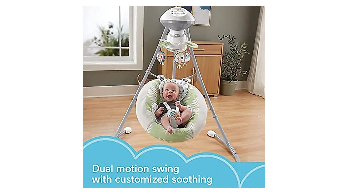 Fisher Price Snow Leopard Swing