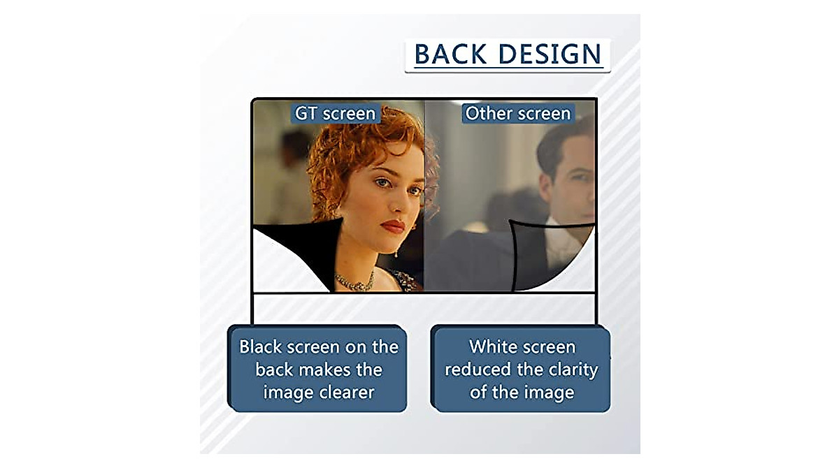 180-Inch Outdoor Projector Screen for Home Theater & Events