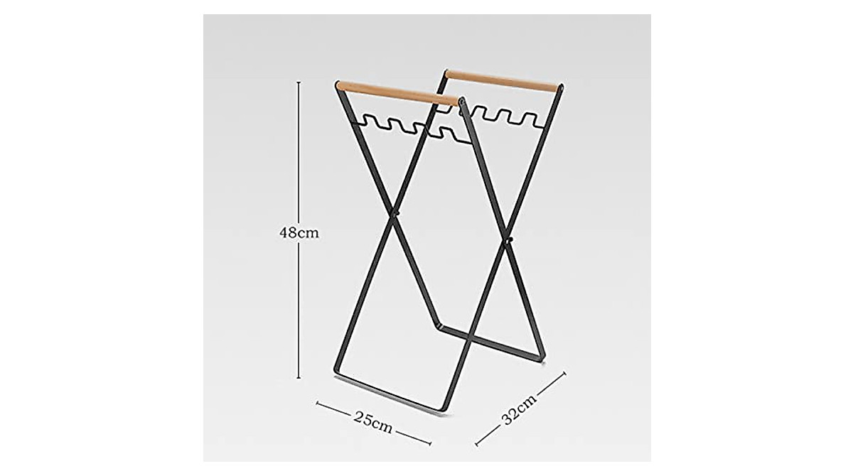 Colcolo Folding Trash Can: Durable Waste Sorting Rack