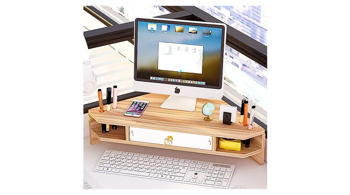 Triangle Monitor Riser - Optimize Your Workspace