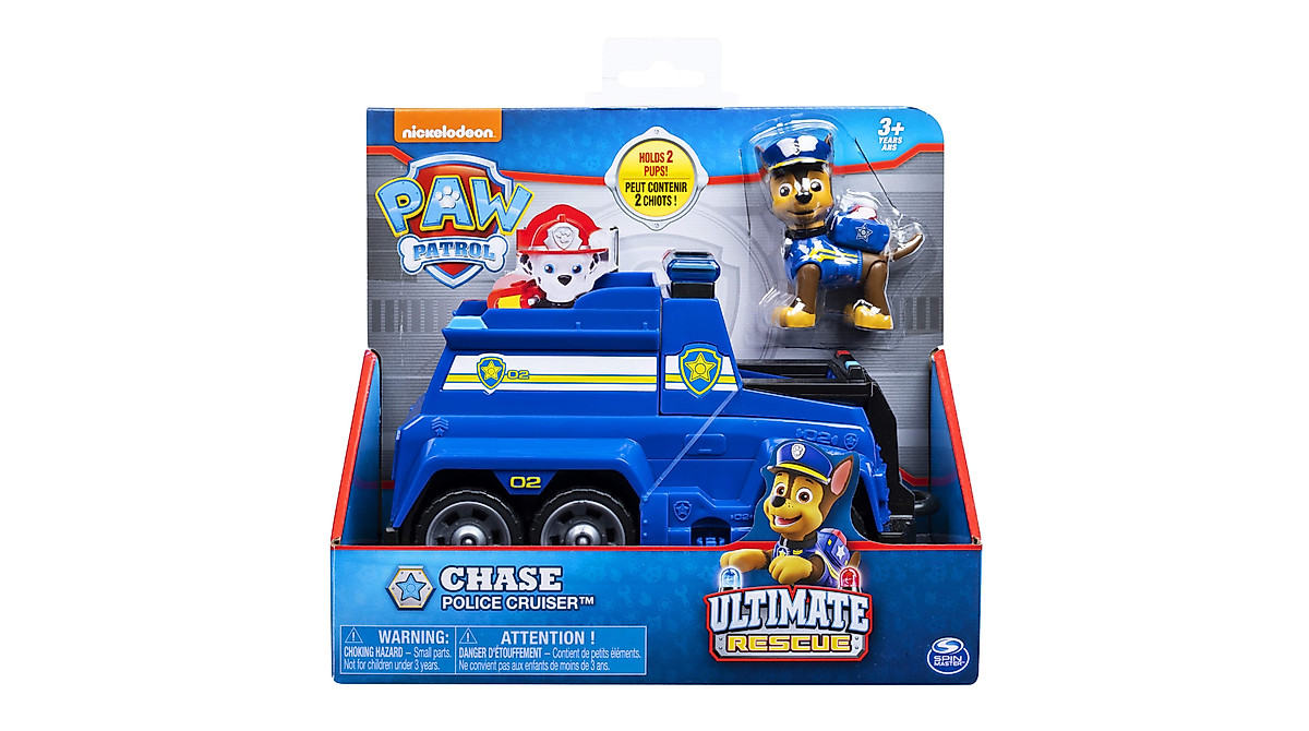 Paw Patrol Chase’s Rescue Police Cruiser for Kids 3+ | Ultimate Rescue