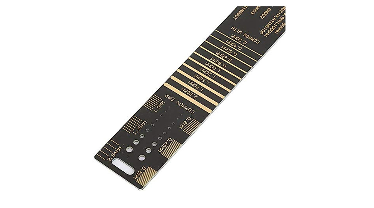 Precision PCB Ruler for Electronic Engineers - 10 Inch