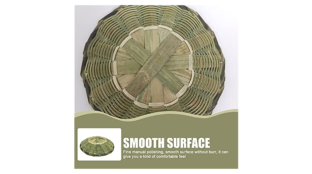 Zerodeko Wok Sticky Rice Steamer Basket with Wicker Lid