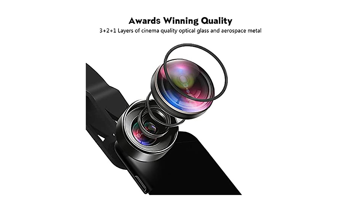 KEYWING 3-in-1 Phone Lens Kit for Stunning Photos