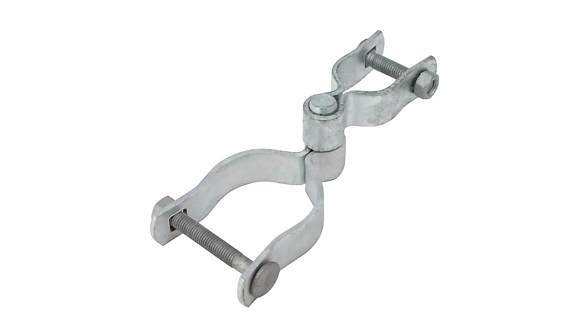Durable GBGS Chain Link Fence Gate Post Hinges - 220lb Load