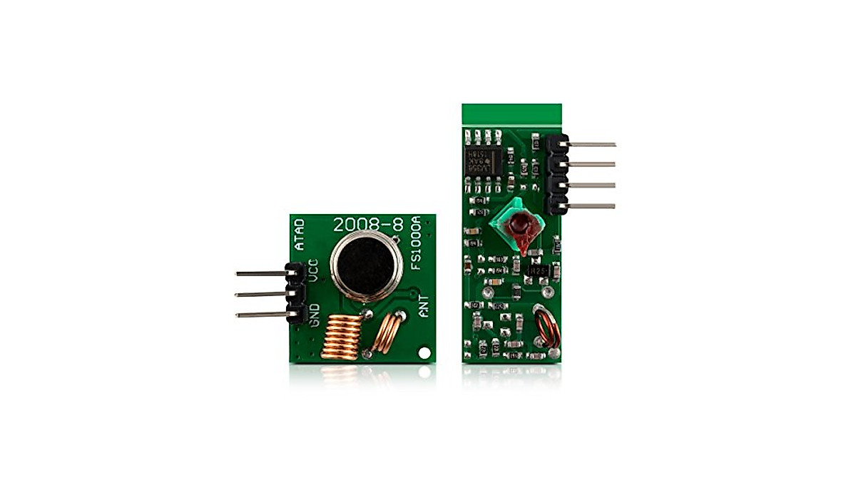 kwmobile 433 MHz Transmitter & Receiver Kit for Arduino & Raspberry Pi