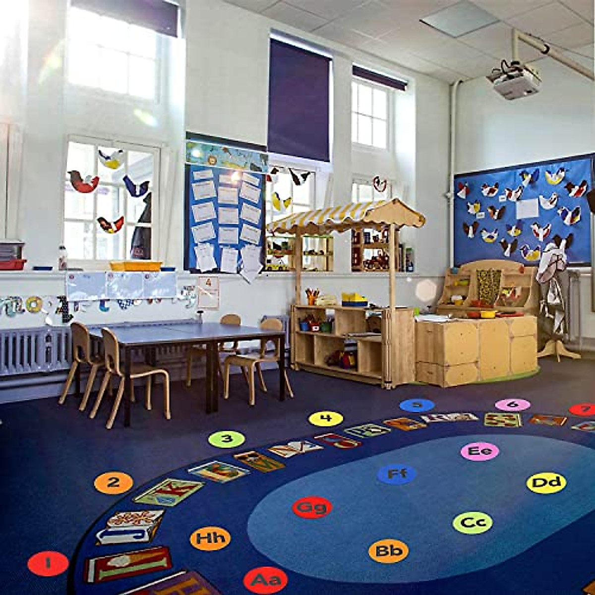 Colorful Carpet Markers Set for Kids & Teachers – 62 PCS
