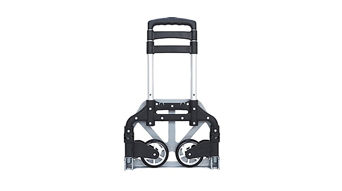 Folding Hand Truck with 171 LBS Capacity - Compact Aluminum Trolley