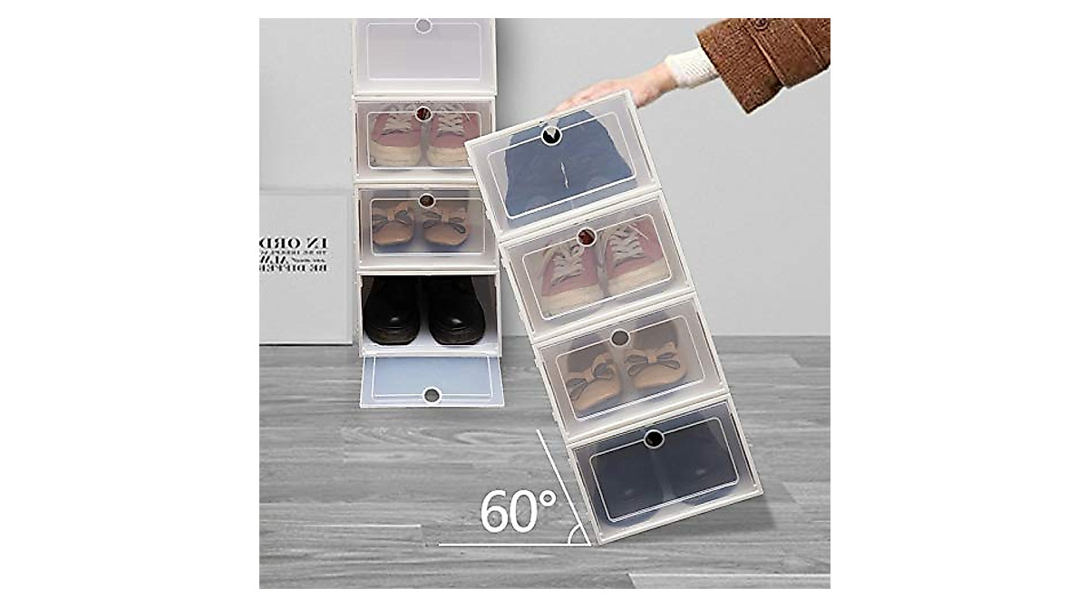 Portable Shoe Rack for 24 Pairs - DIY Storage Organizer