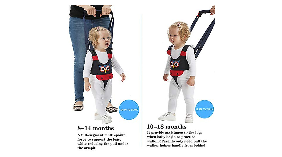 IULONEE Baby Walker - Adjustable Toddler Walking Helper