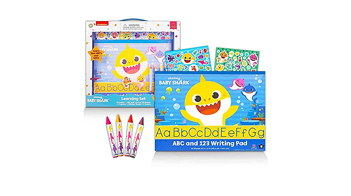 Baby Shark ABC 123 Learning Set - Fun Educational Toys