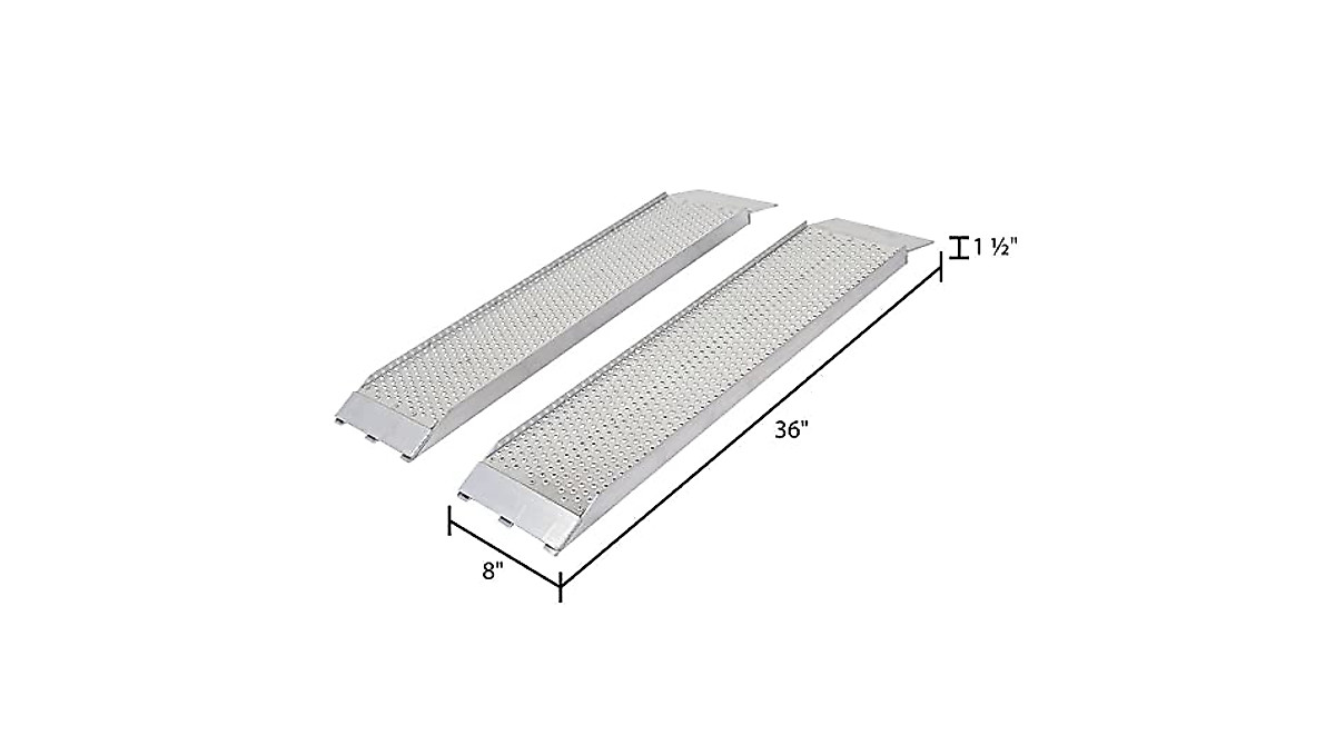Guardian Dual Runner Shed Ramps - 1,500 lb Capacity