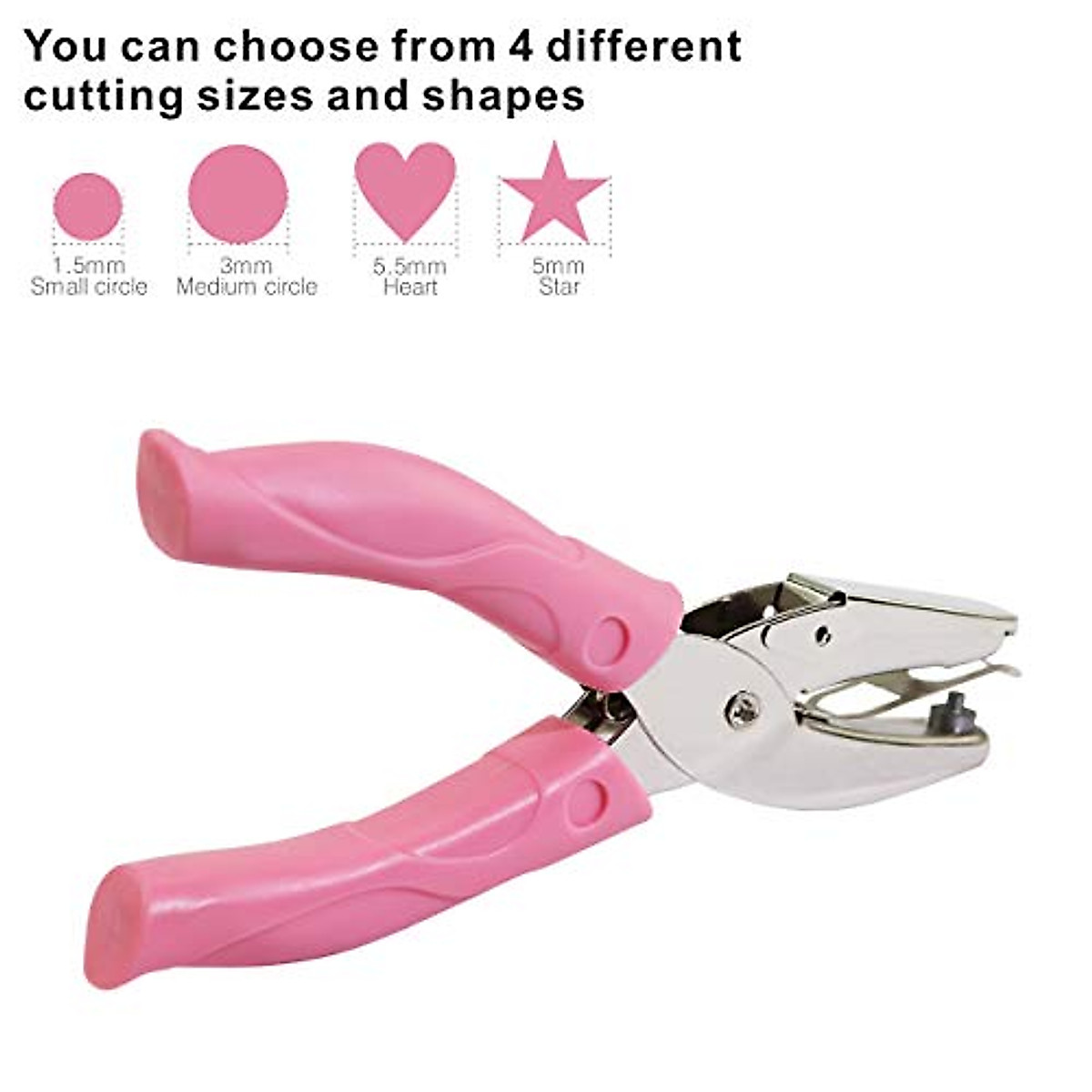 Jeemiter 1/4 Inch Star Hole Punch – Versatile Crafting Tool with ...