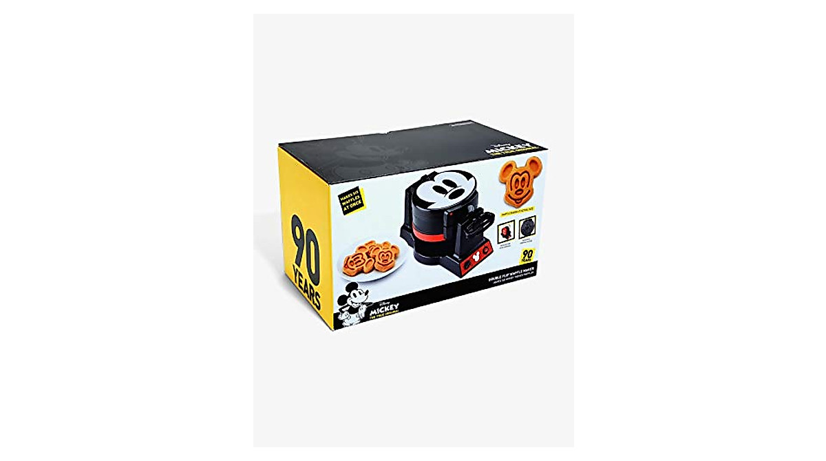 Mickey Mouse 90th Anniversary Waffle Maker – Easy & Fun Cooking