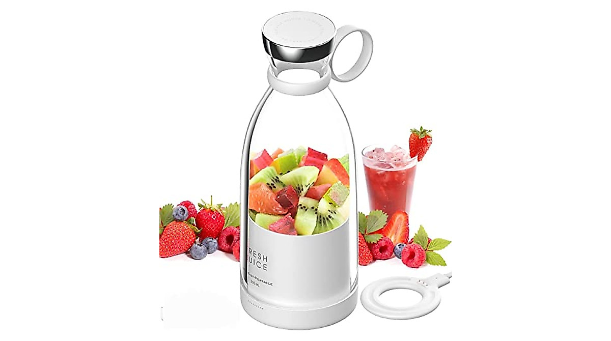 Personal Blender Portable & Battery-Powered for Healthy on-the-go Drinks