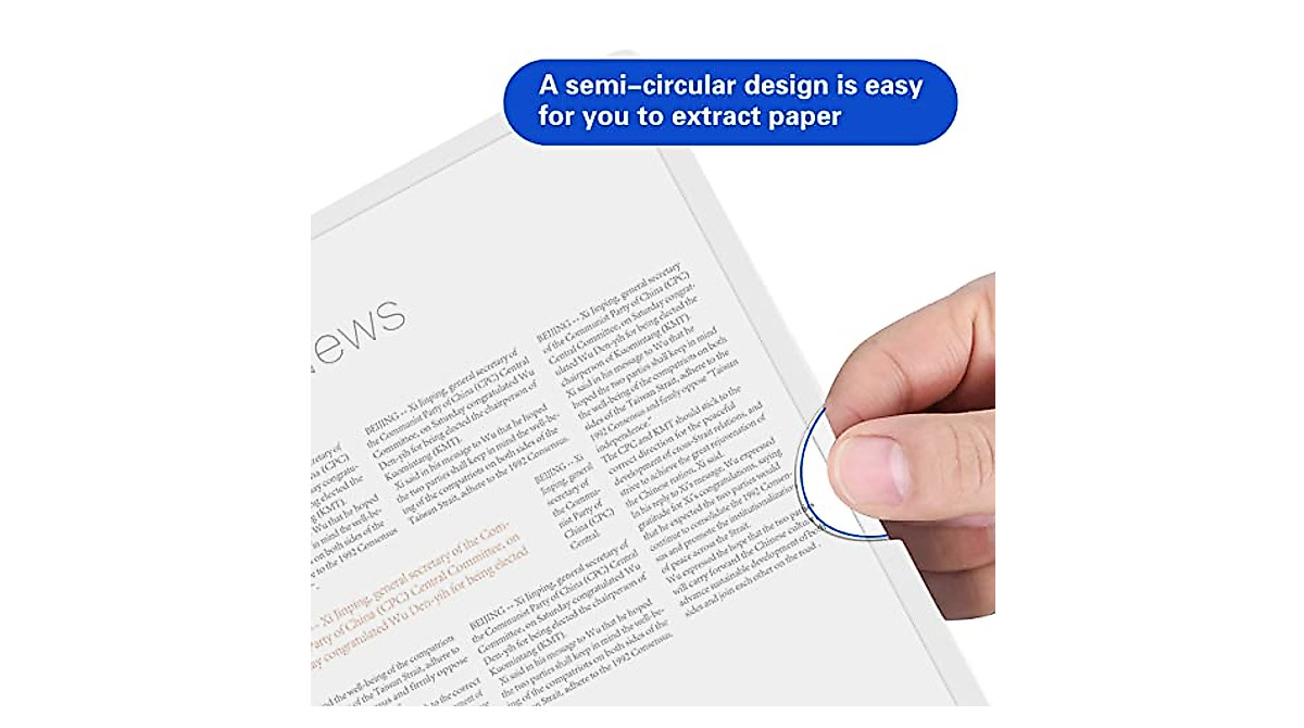 JIKIOU 30 Pack Clear Document Folders for A4 & Letter Sizes
