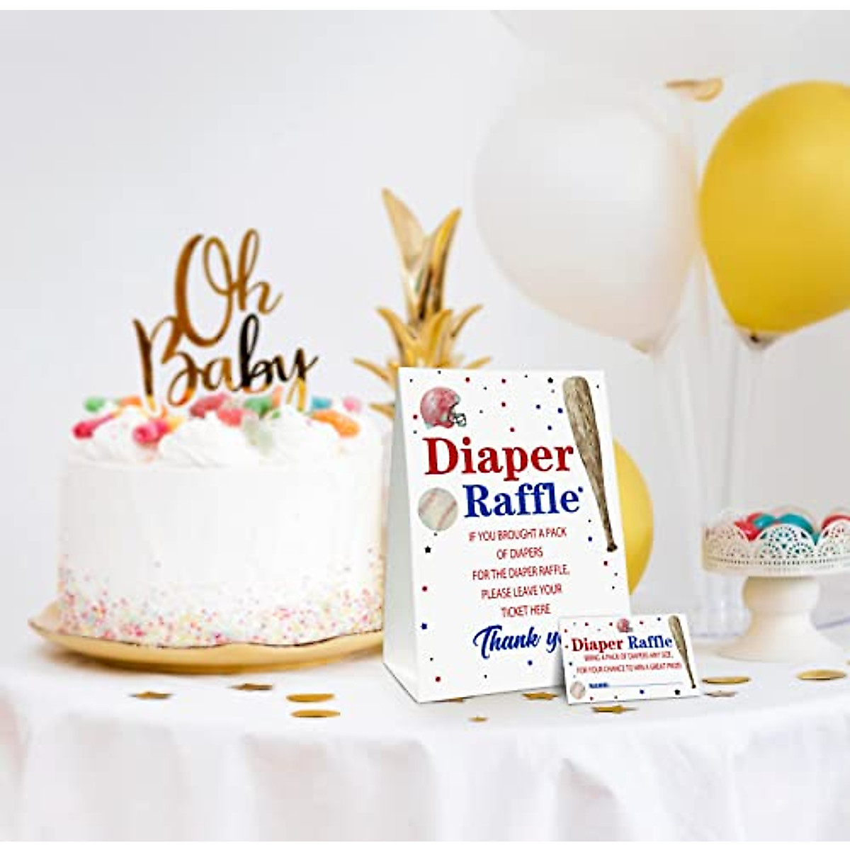 Exciting Diaper Raffle Game Kit for Baby Showers
