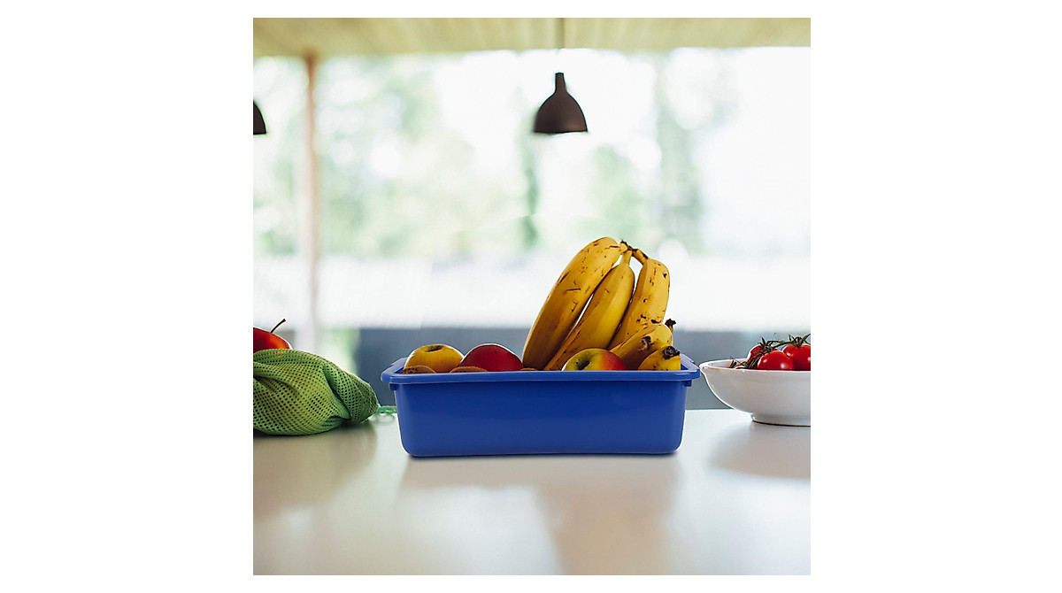Obstnny 8L Commercial Bus Box Set - Durable Plastic Wash Tubs