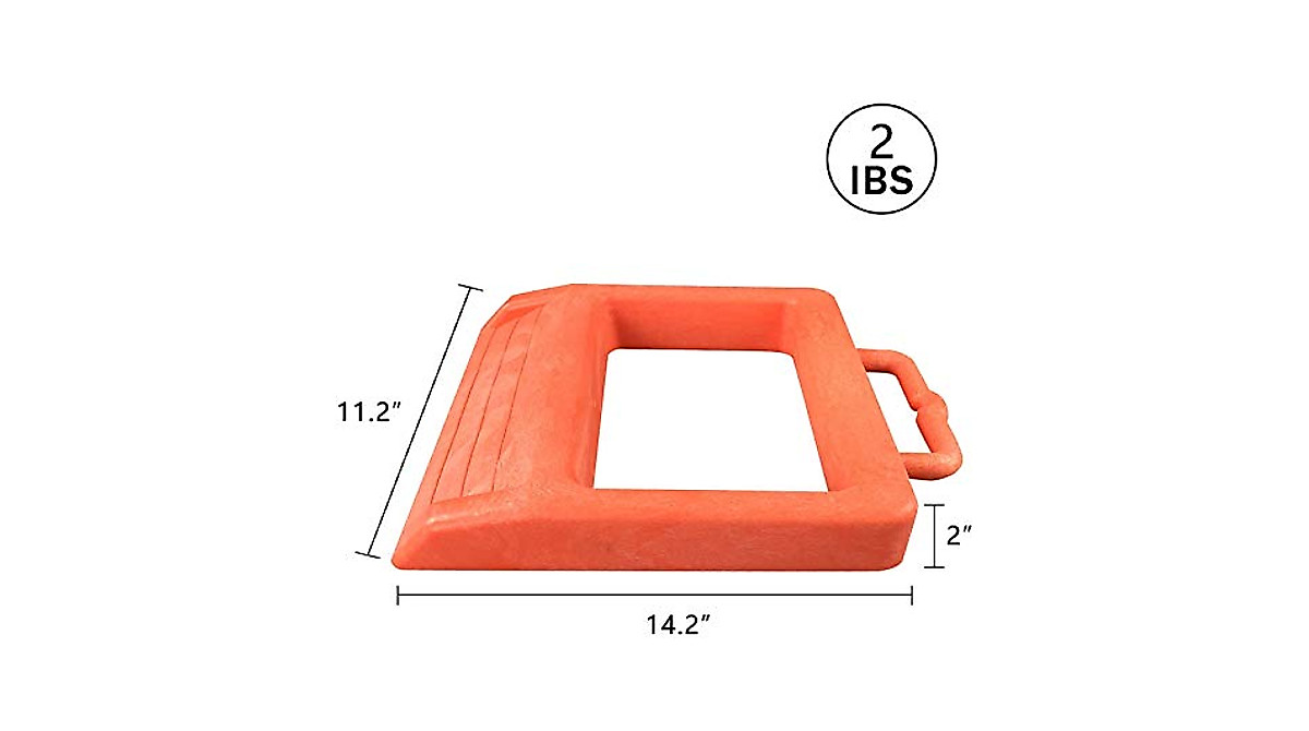 ROBLOCK Heavy Duty Pallet Jack Wheel Chock for Safety