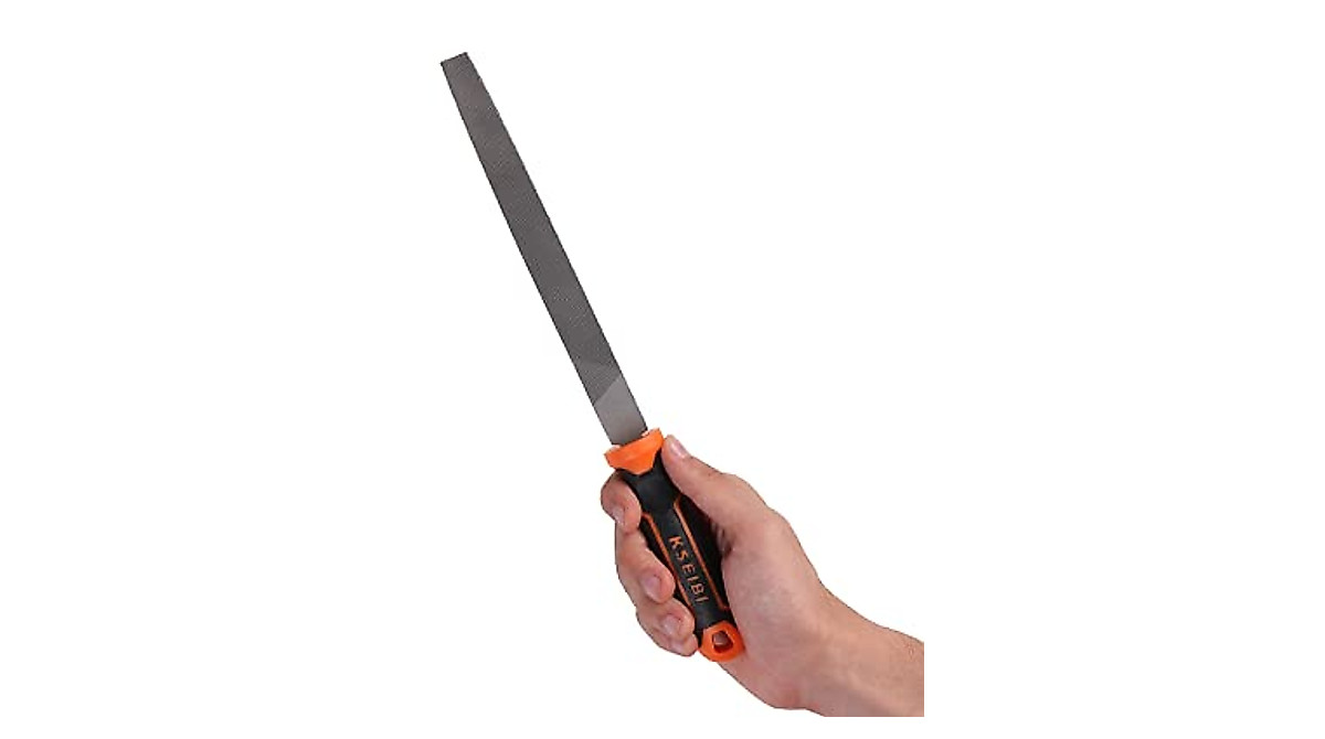 KSEIBI 3-Pc Metal File Set – Durable & Comfortable Grip