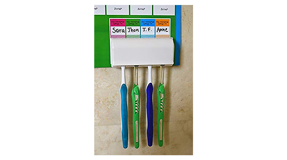 izer Kids' Toothbrush Rewards Chart with Magnets