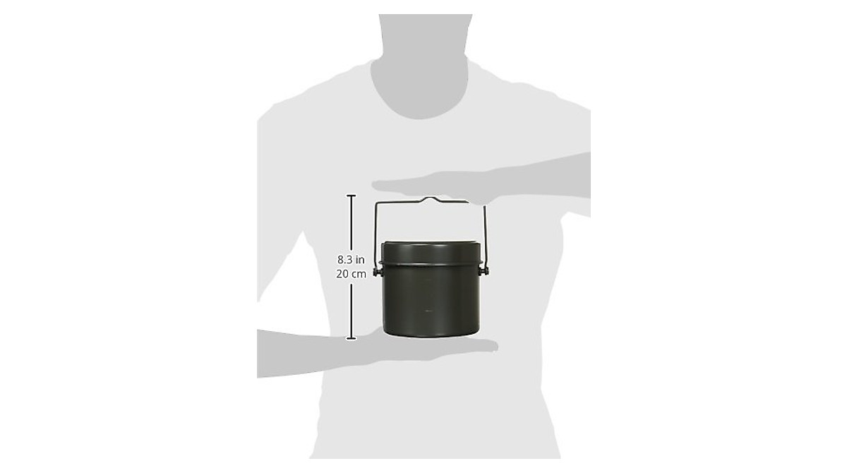 Captain Stag M-5546 BBQ Rice Cooker - 4-Cup Camping Pot