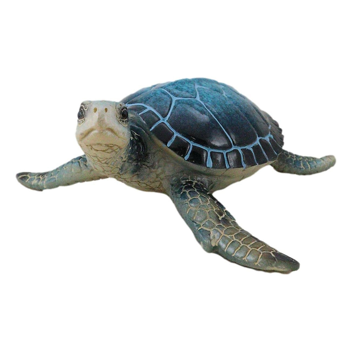 Ebros Blue Sea Turtle Decorative Statue for Zen Decor