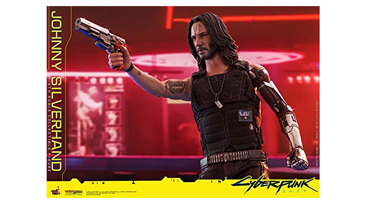 Hot Toys 1:6 Johnny Silverhand Figure - Cyberpunk 2077