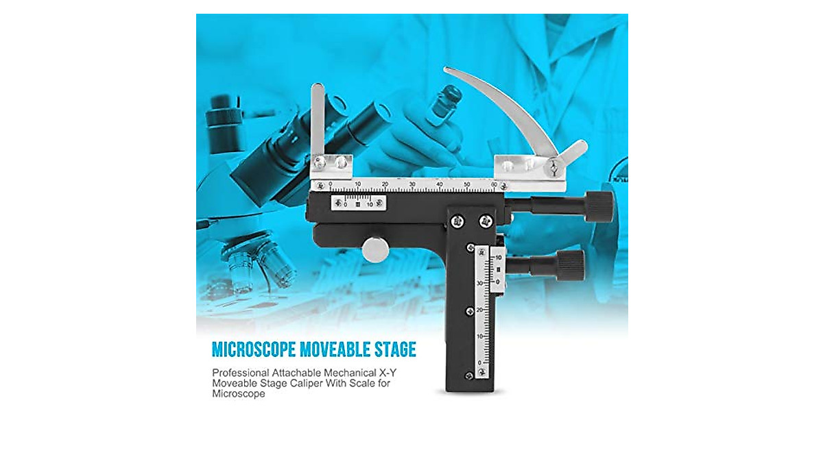 SALUTUYA Microscope Calipers - High Precision Stage Tool