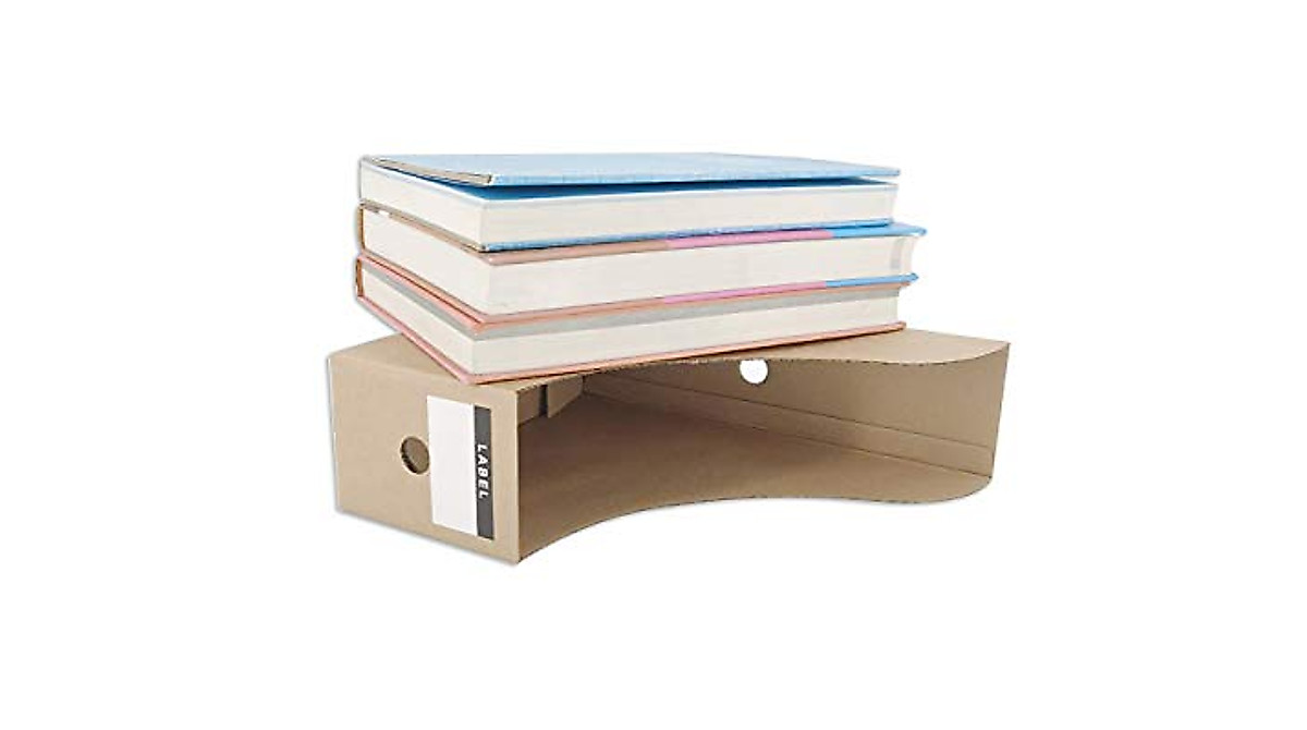 HUAPRINT Magazine File Holder - 12 Pack Desk Organizer