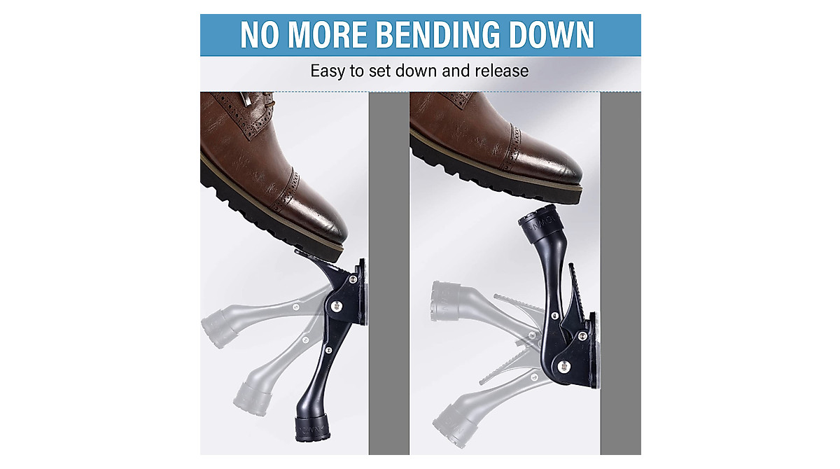 Heavy Duty Adjustable Door Stops - Reliable Kickdown Metal Door Stops