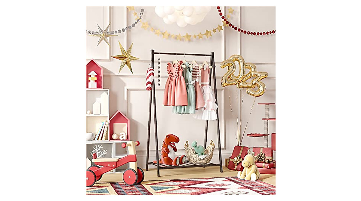 Bestier Kids Clothing Rack - Organize & Store with Style