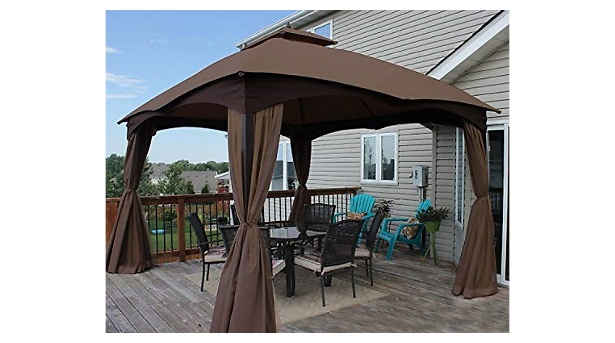 Eurmax 10x12 Gazebo Replacement Canopy Top for Lowe's Allen Roth