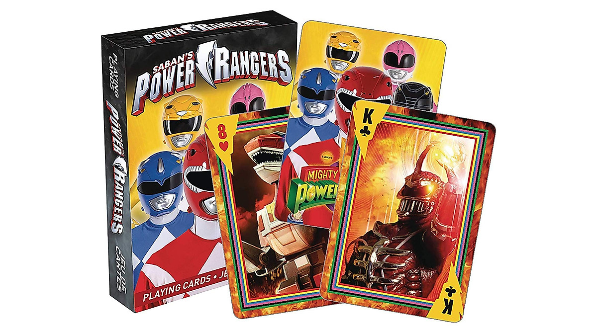 Mighty Morphin' Power Rangers Playing Cards - Fun & Collectible