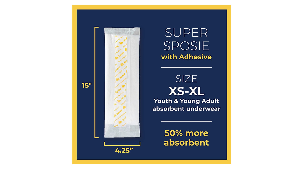 Max Absorbency Super Sposie Booster Pads for Nighttime