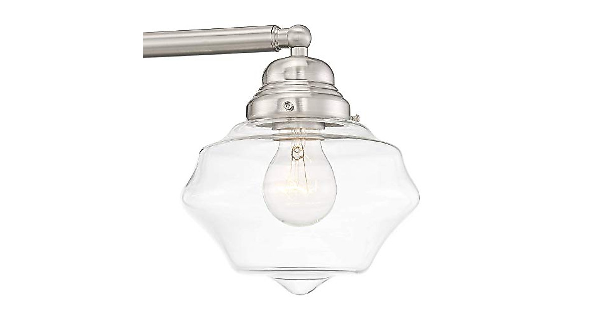 Possini Euro Astrid Modern Wall Light - Brushed Nickel 4-Light Fixture