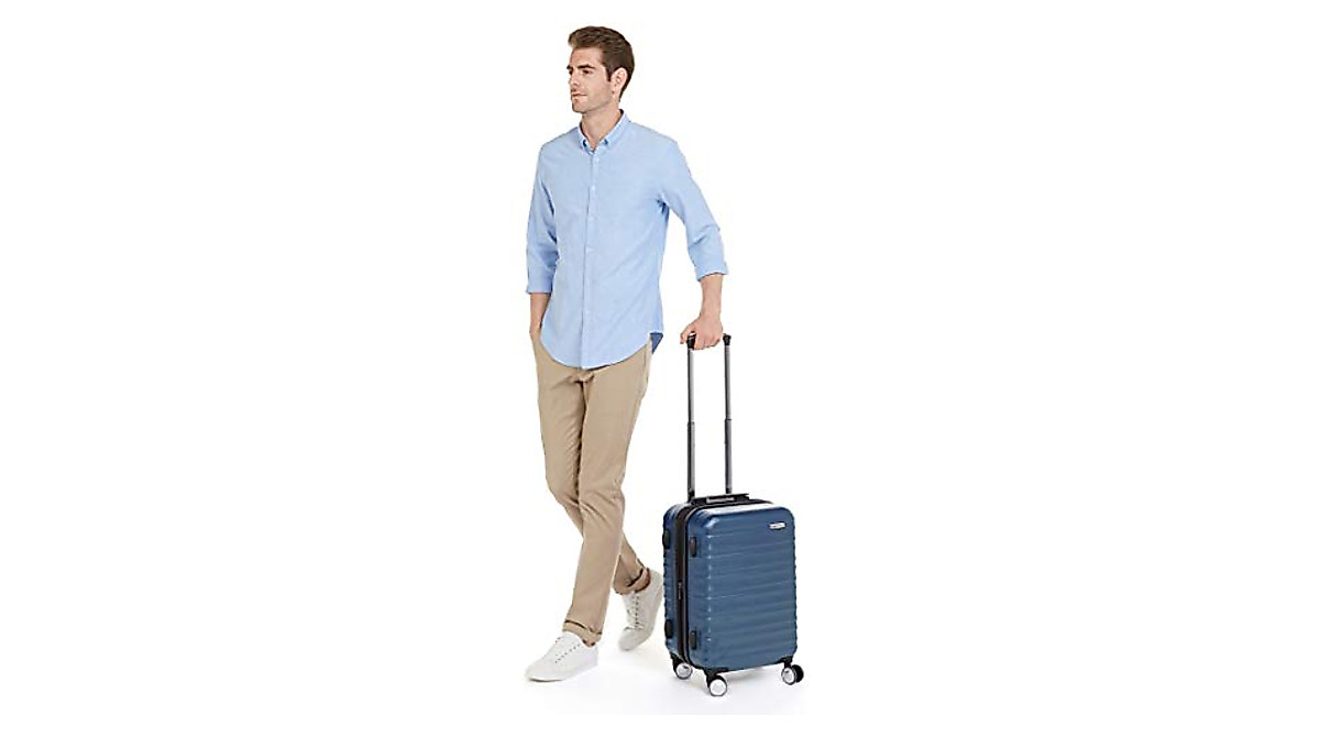 Amazon Basics 21-Inch Hardside Spinner Luggage