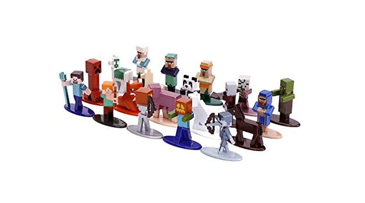 Jada Toys Minecraft Multi Pack Nano Figures Wave 8 Mini Figürler Jada Toys