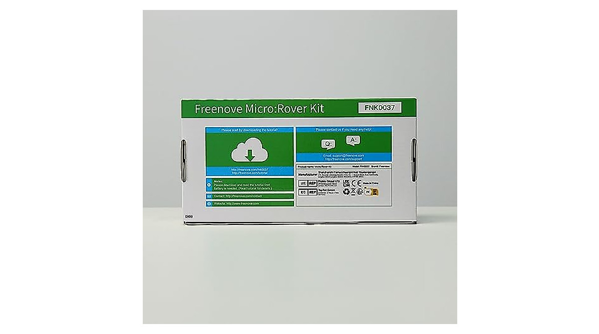 FREENOVE Micro:Rover Kit for BBC Micro:bit - Build and Program Robots