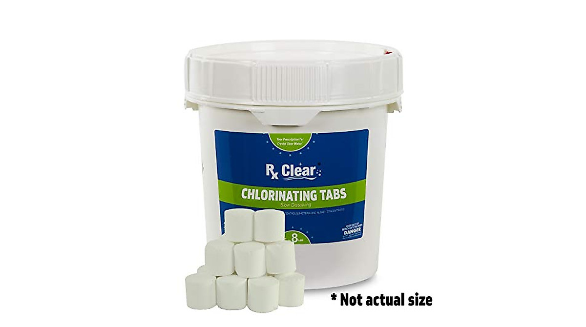 Rx Clear Stabilized Chlorine Tablets for Pools & Spas