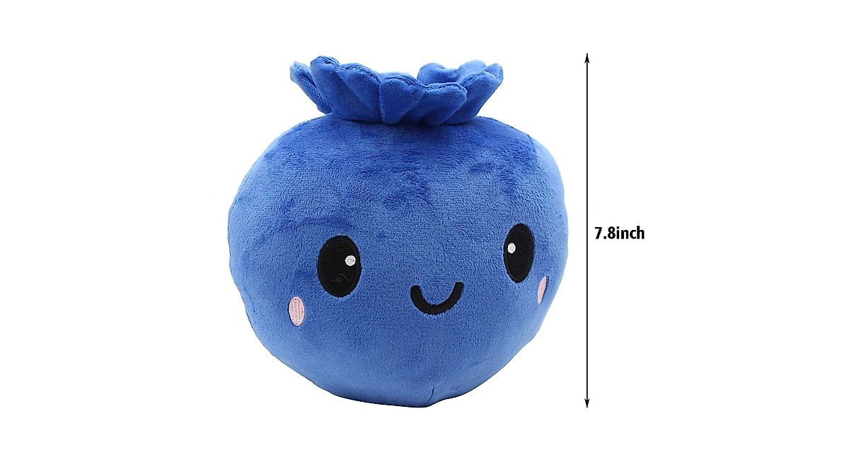Adorable 7.8inch Blueberry Plush Toy for Kids