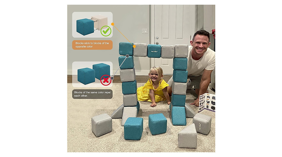Nets Tribe Magnetic Building Blocks for Kids - Fun & Educational Toys
