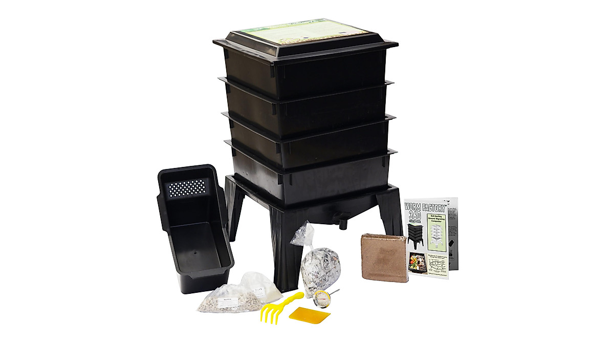 Worm Factory 360 Composting System - Make Nutrient-Rich Soil at Home