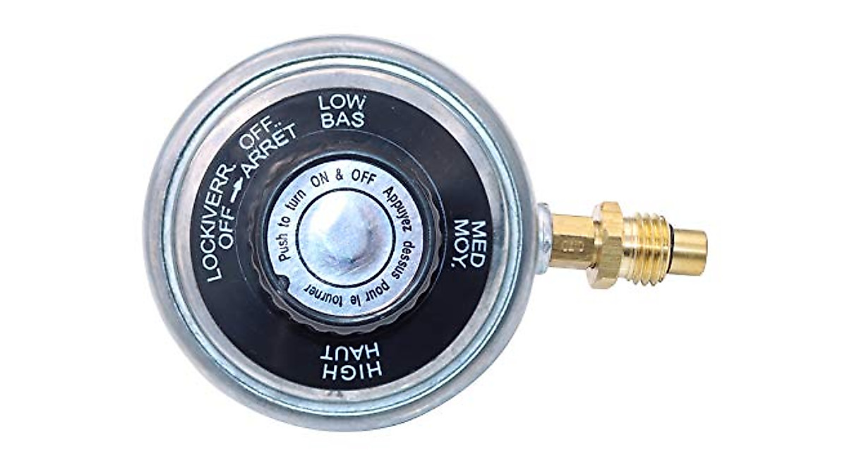 METER STAR LPG 1 lb Adjustable Propane Gas Regulator – Safe & Durable