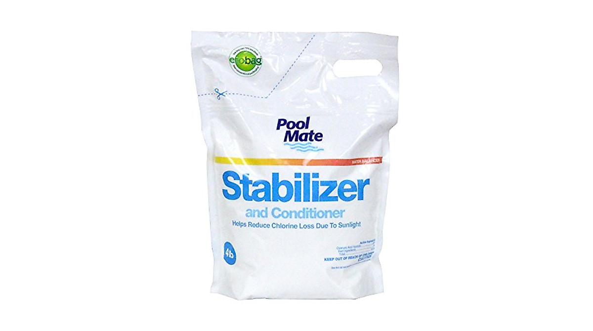 Pool Mate 1-2604B Pool Stabilizer & Conditioner – Reduce Chlorine Loss