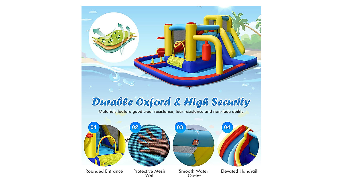 Inflatable Water Slide & Bounce House for Kids | BOUNTECH Outdoor Fun