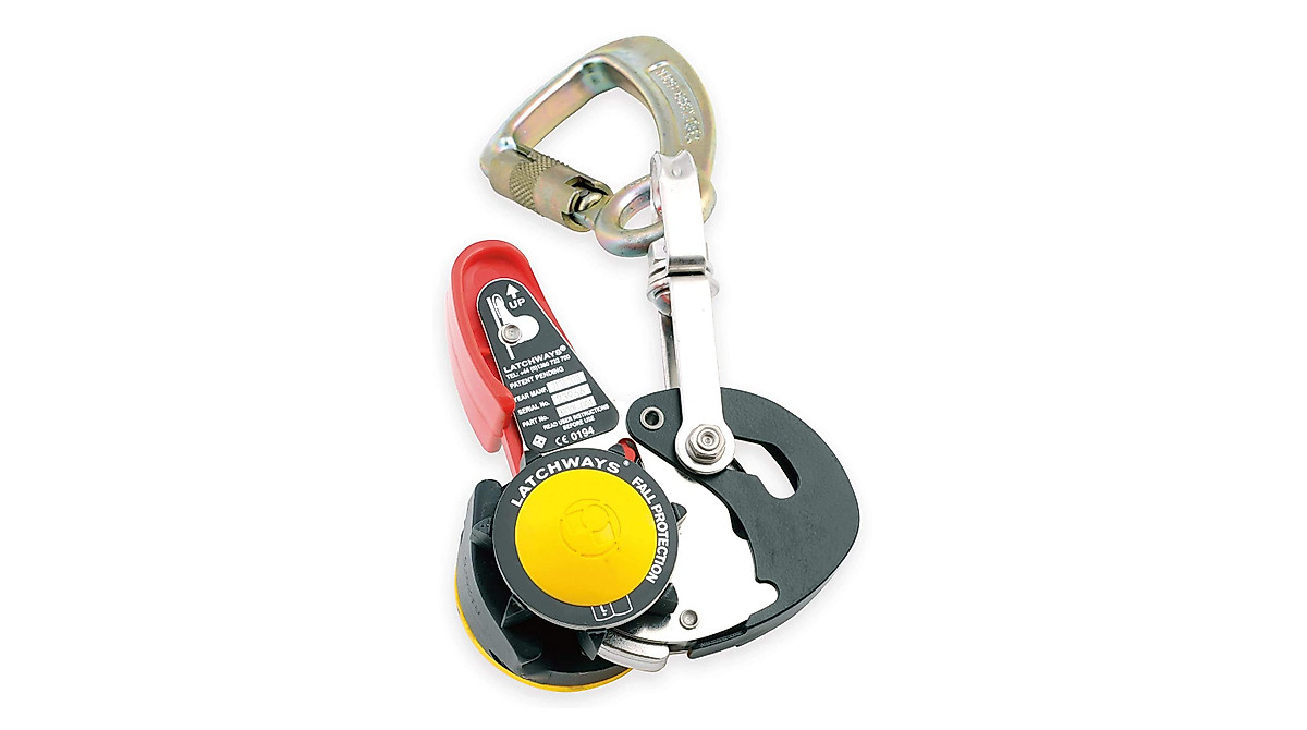 MSA Latchways Vertical Ladder Lifeline | Hands-Free Fall Protection
