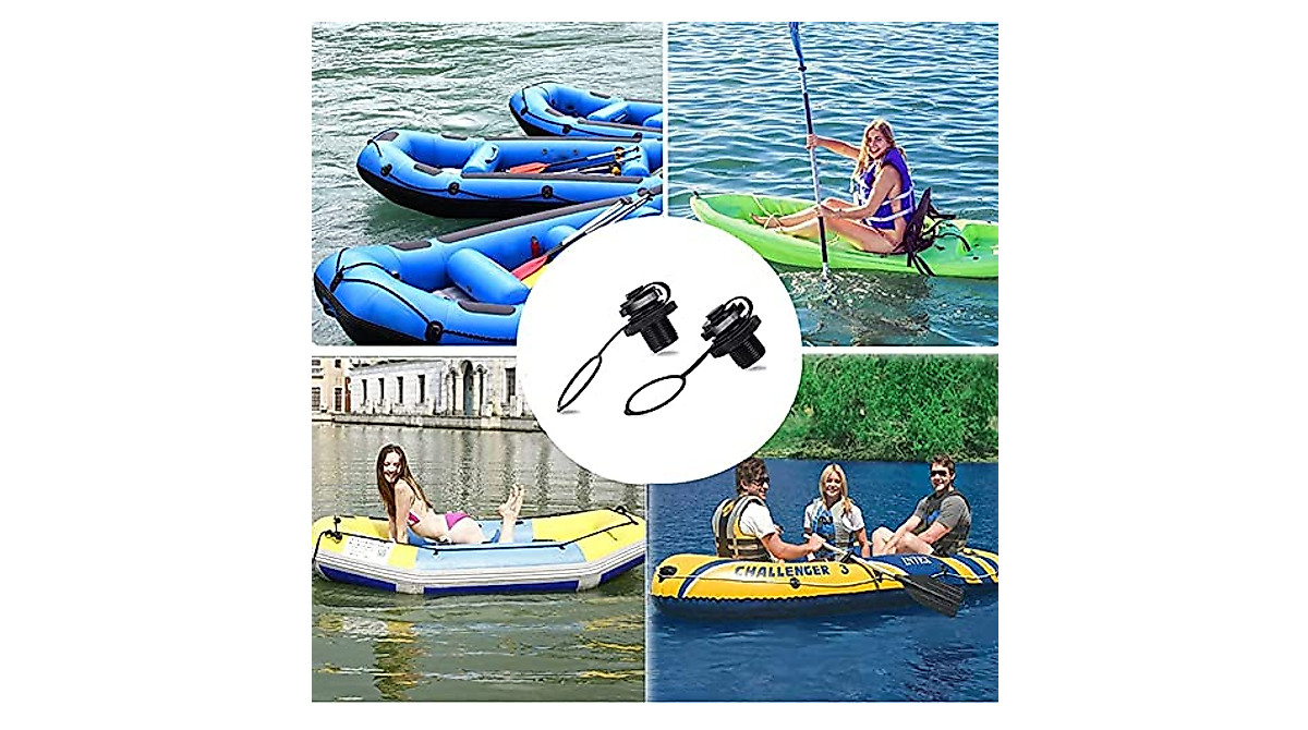 High-Quality Inflatable Boat Air Valve - 2PCS Replacement