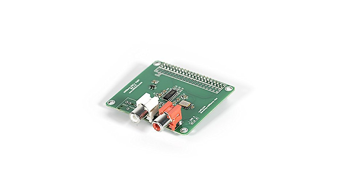 HiFiBerry DAC+ Light - High-Res Sound Card for Raspberry Pi