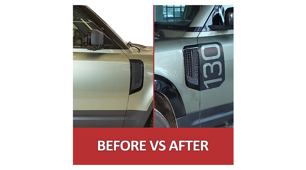 Land Rover Defender Vinyl Decal - Custom Car Stickers, Easy Peel & Stick